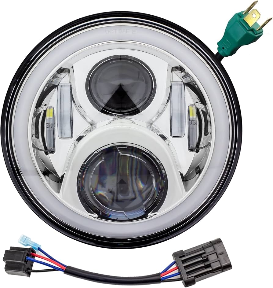 Amazon | Eagle Lights Generation II 7インチ LED ヘッドライト Amazon | Eagle Lights Generation II 7インチ LED ヘッドライト